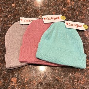 NWT Set of 3 Cat & Jack Hats